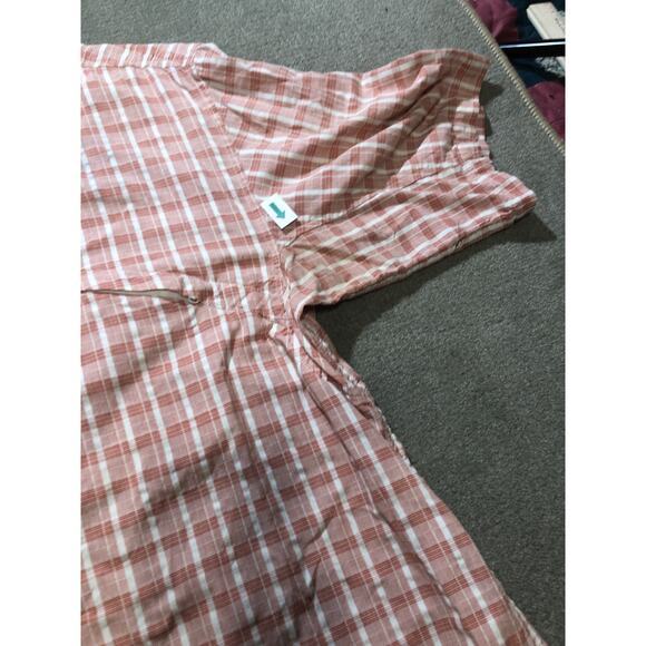 Magellan Sportswear Mens Shirt Large Plaid Slanted Pocket - Picture 9 of 11